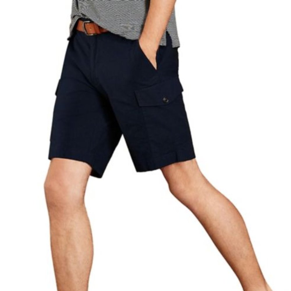 BROOKS BROTHERS Cotton Ripstop Cargo Shorts - Picture 2 of 2